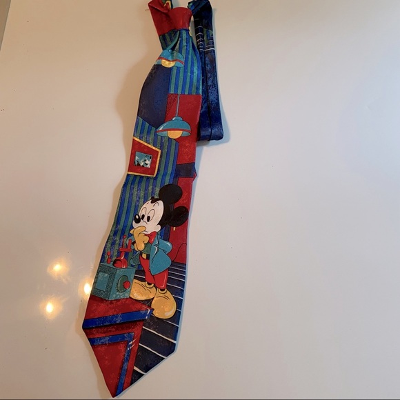 ✨Host Pick✨ Vintage Disney Mickey Mouse Tie - Picture 1 of 4
